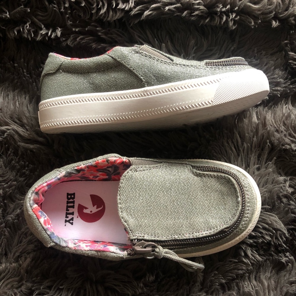 Billy zip-up shoes - kids - orthotics - low top